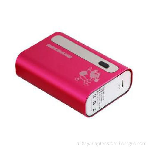 wholesale power bank 5000mah with led light double output